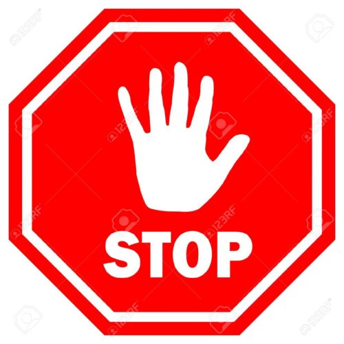 Stop verkeersbord