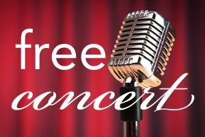 Wegens succes herhaald: “Wie gun jij een gratis concert”?